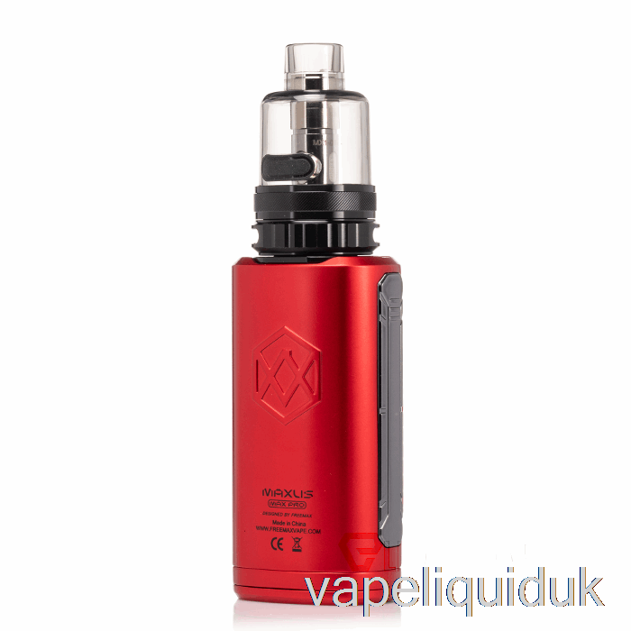 Freemax Maxus Max Pro 168W Starter Kit Red Vape Liquid